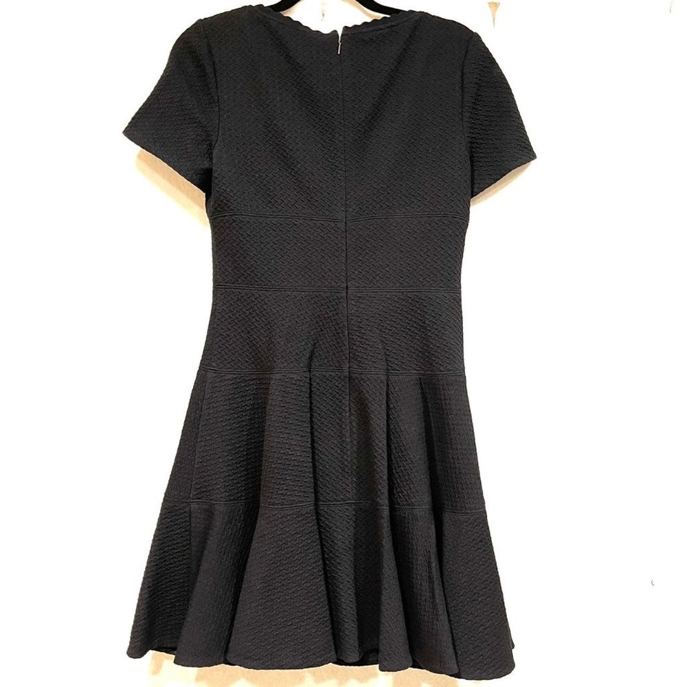 Rebecca Taylor Navy Scoop Neck Dress 6 - Picture 2 of 8